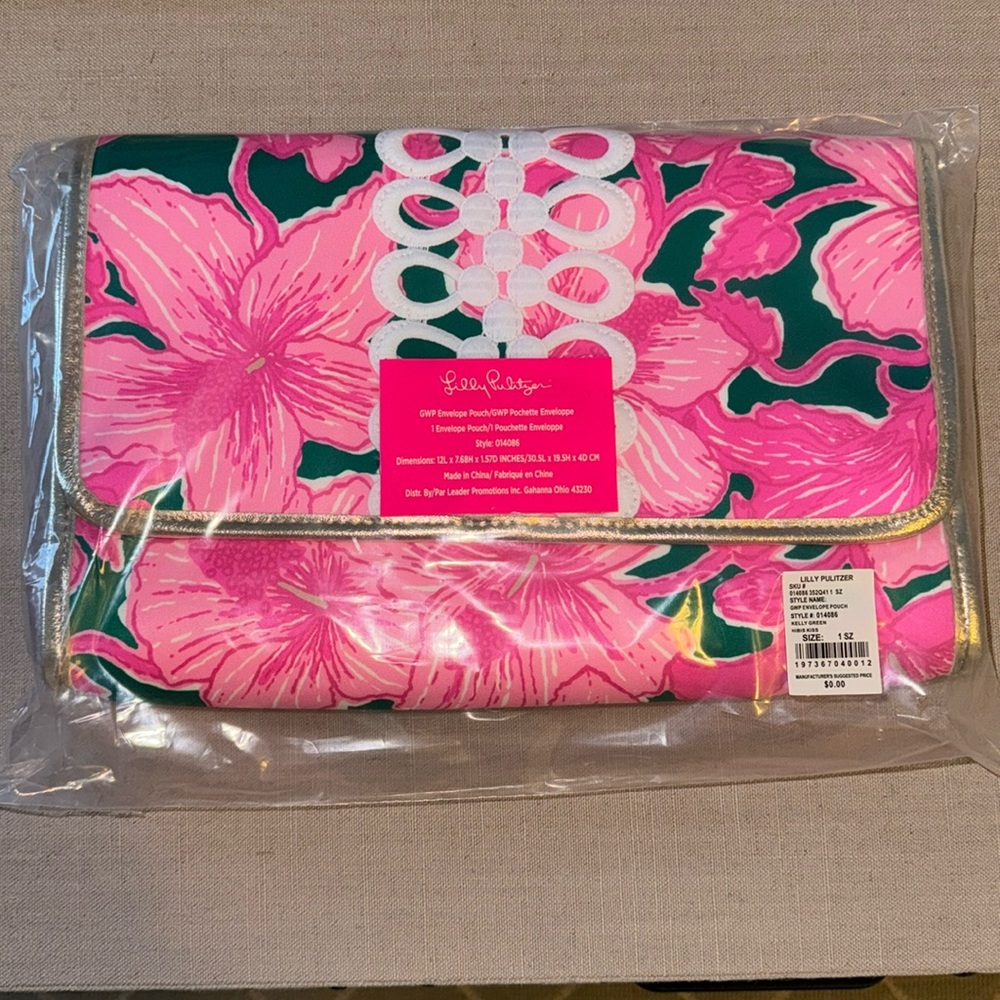 Lilly Pulitzer Envelope Pouch